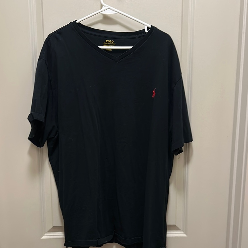 Polo by Ralph Lauren Black Short Sleeve Tee Classic Fit